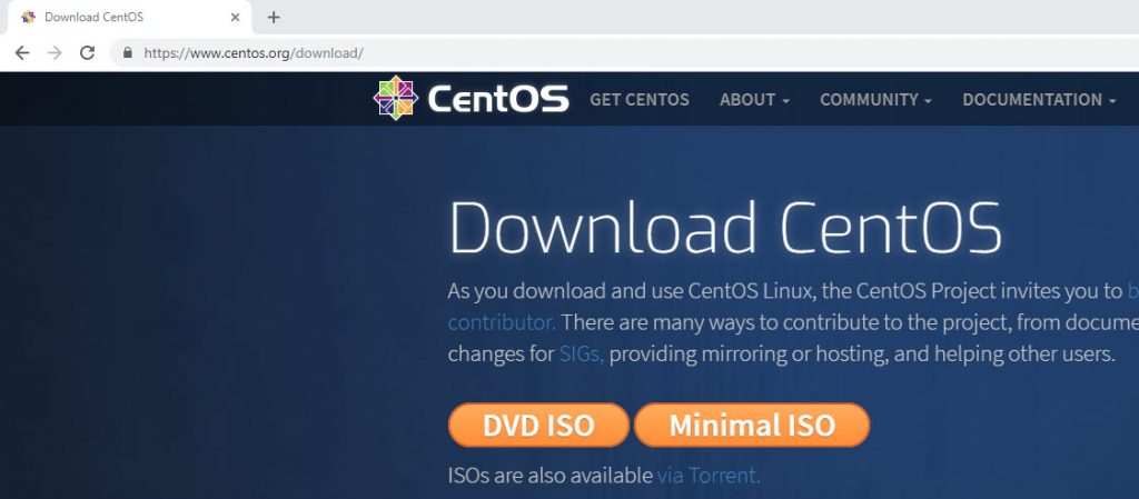 CentOS download
